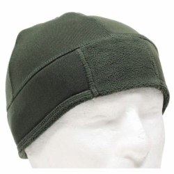 Fleece zelená čepice