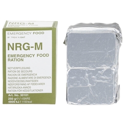 NRG-M nouzové jídlo - potravinový příděl 