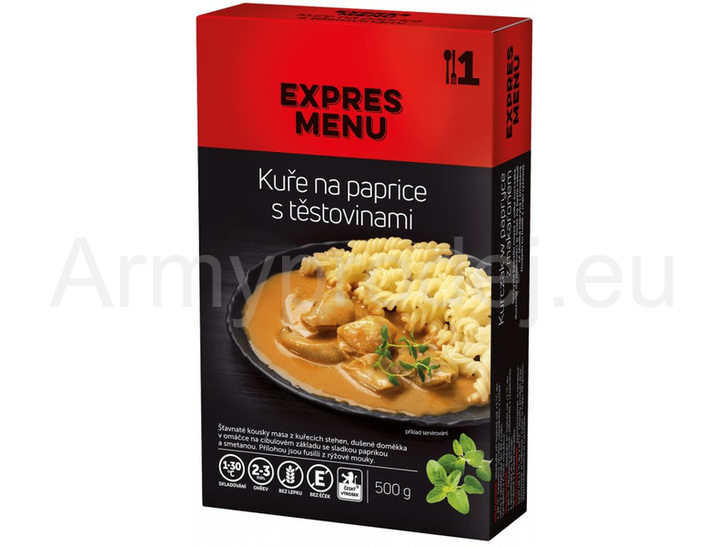 Krůta na slanině s rýží Expres menu  - kopie