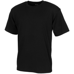 Bavlněné army triko černé