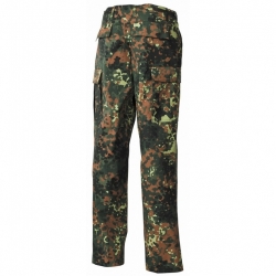 Kalhoty maskáčové BDU flecktarn
