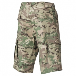 Bermudy BDU MTP multicam rip stop