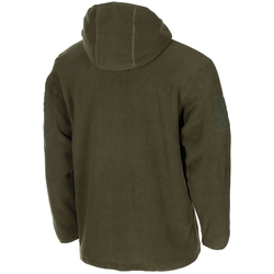 Fleece mikina s kapucí Tactical