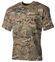 Bavlněné maskáčové triko MTP multicam
