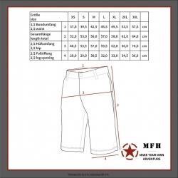 Bermudy BDU maskáčové MTP multicam