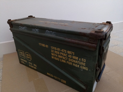 Armádní box na munici US army  - kovový 