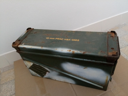 Armádní box na munici US army  - kovový 