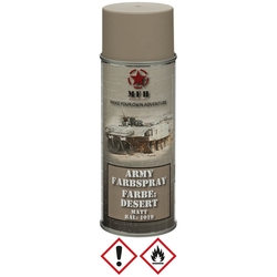 Army barva písková sprej