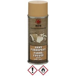 Army barva béžová coyote sprej