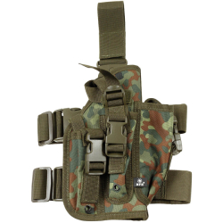 Taktické pistolové pouzdro flecktarn