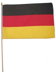 Vlajka Německo s rukojetí  
