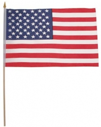 Vlajka USA s rukojetí