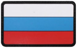Vlajka Rusko - suchý zip    