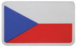 Vlajka Česká republika suchý zip 