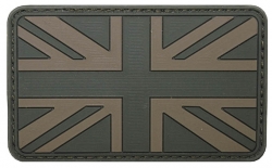 Vlajka 3D Velká Británie suchý zip    