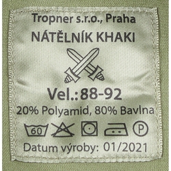 Triko zelené AČR dlouhý rukáv