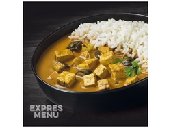 Žluté kari s tofu a jasmínovou rýží Expres menu  