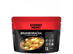 Bramboračka s lesními houbami 2 porce Expres Menu   - kopie