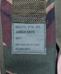 Britské pouzdro na mačetu DPM Jungle knife