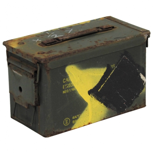 Armádní box na munici US army  - kovový