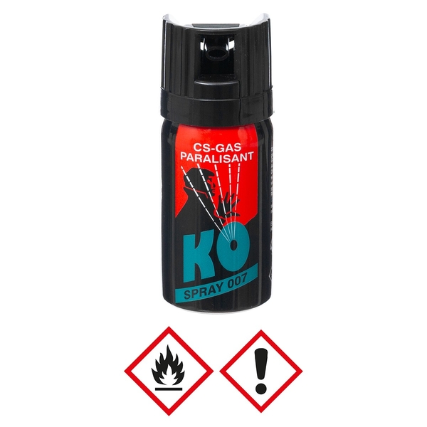 Slzný plyn - obranný CS sprej 40 ml  