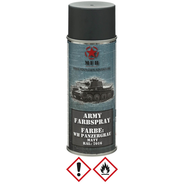 Army barva US / WH šedá sprej