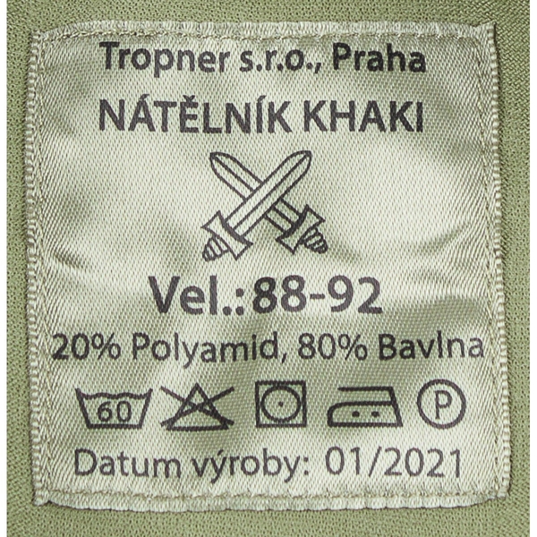Triko zelené AČR dlouhý rukáv