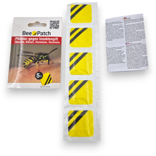 Náplast proti bodnutí hmyzem Bee Patch