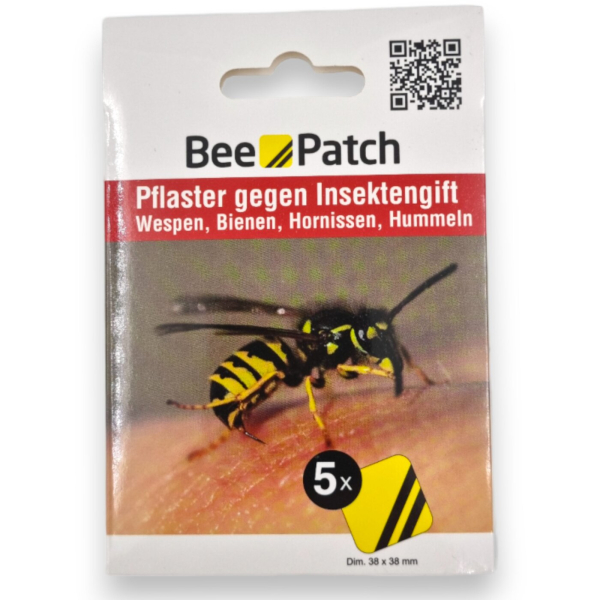 Náplast proti bodnutí hmyzem Bee Patch
