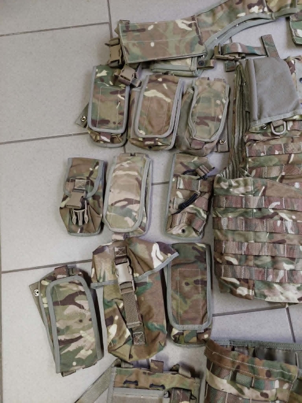 Ochranná britská vesta OSPREY Assault MTP multicam
